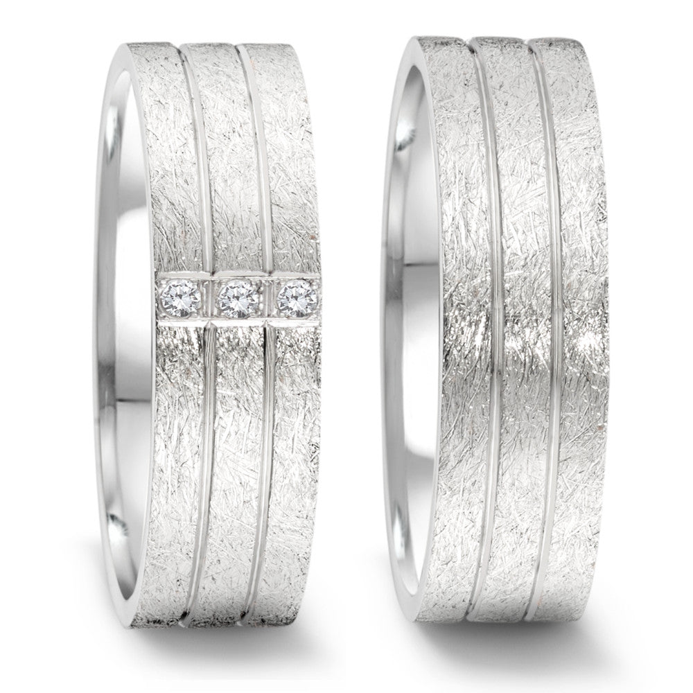 Produktbild: TeNo Trauringe/Eheringe PURE DESIGN YUNIS ICE 069.3300.D54.XX-069.33P02.D54.XX