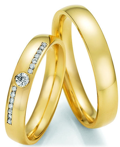 Nowotny Collection Ruesch Eheringe Honeymoon Solid 66/60070/040-66/60080/040