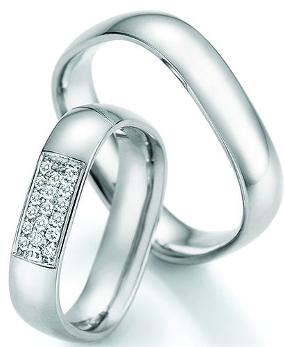 Nowotny Collection Ruesch Eheringe Honeymoon Quadra 66/49070/046-66/49080/046