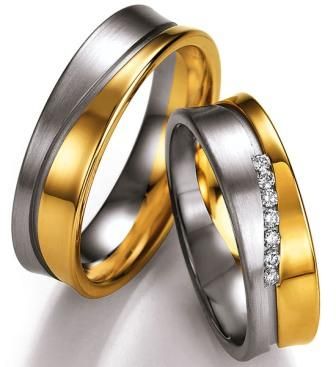Nowotny Collection Ruesch Eheringe Bicolor 72/10130/060-72/10140/060