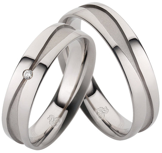 Rauschmayer Eheringe/Trauringe Elements - Palladium 11-05579/10-05579