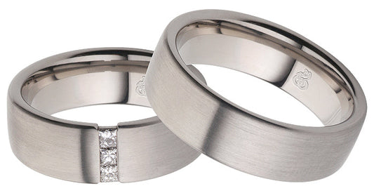 Produktbild: Rauschmayer Eheringe/Trauringe Elements - Palladium 11-07028/10-07028