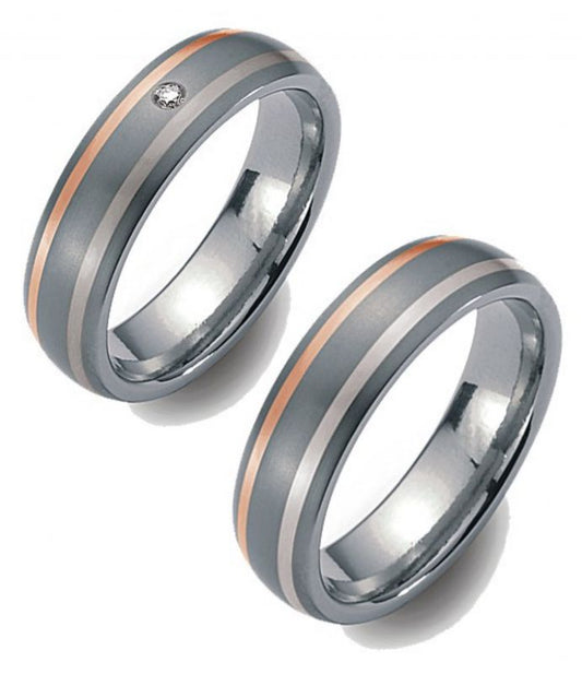 Produktbild: TitanFactory Trauringe/Eheringe 50118-51118B