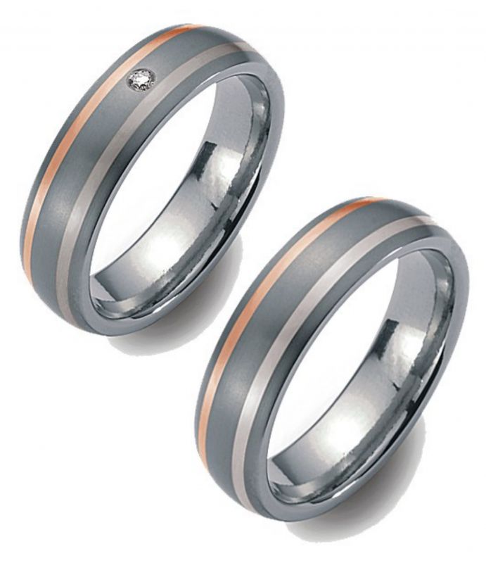 Produktbild: TitanFactory Trauringe/Eheringe 50118-51118B