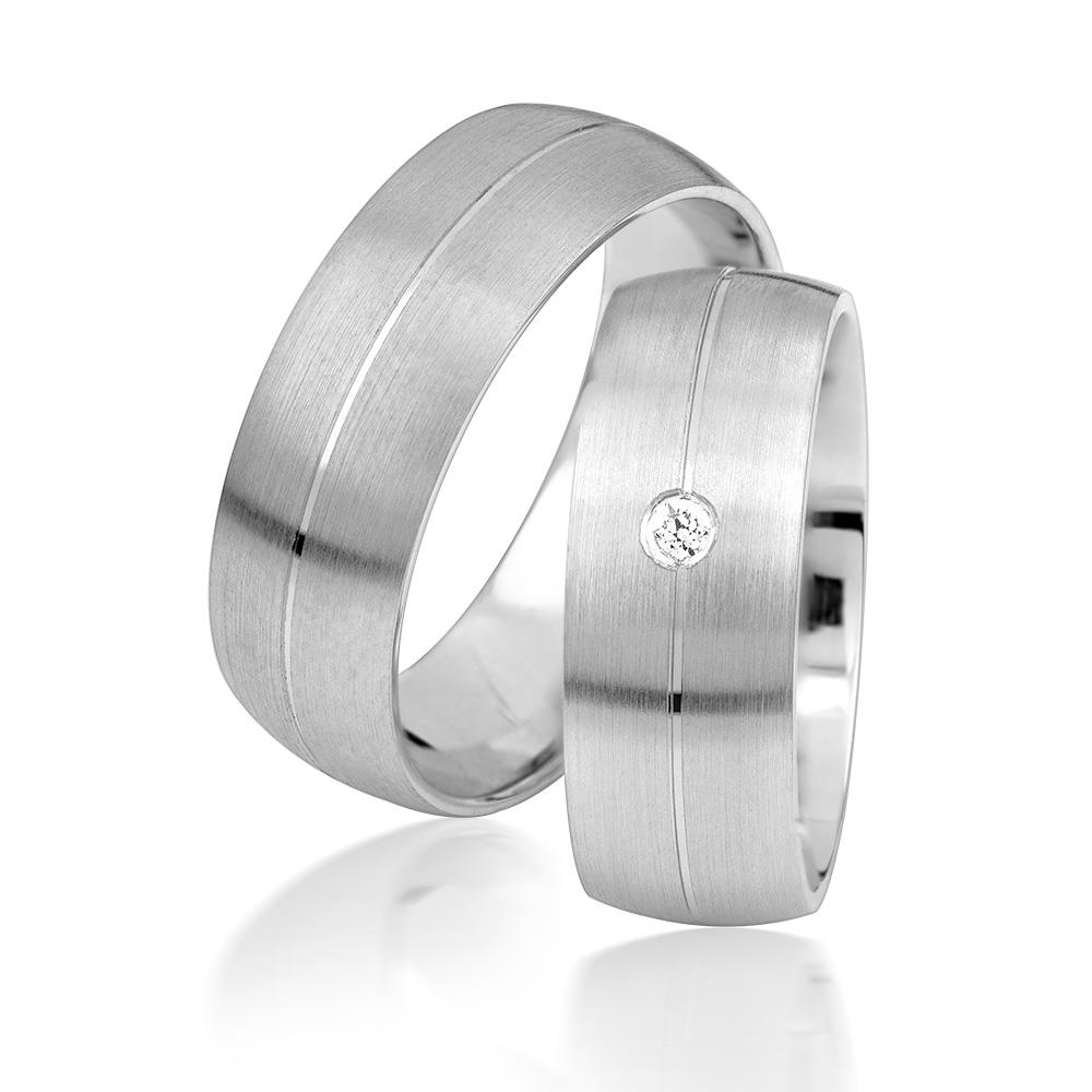 Produktbild: Simon & Söhne Trauringe/Eheringe Silver M 14