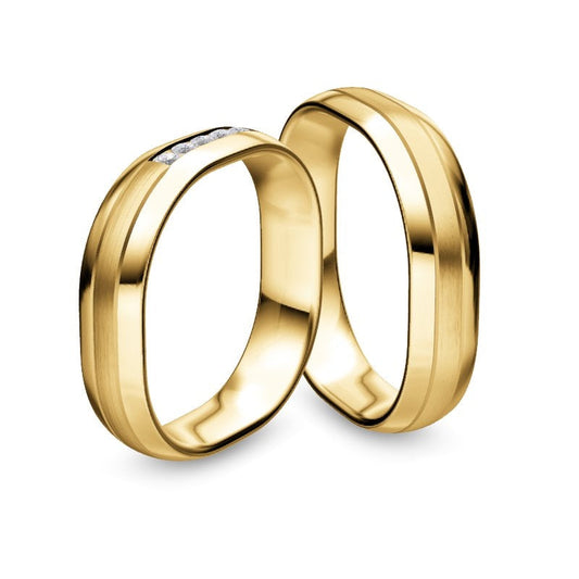 Nowotny Collection Ruesch Eheringe Honeymoon Quadra 66/49150/050-66/49160/050