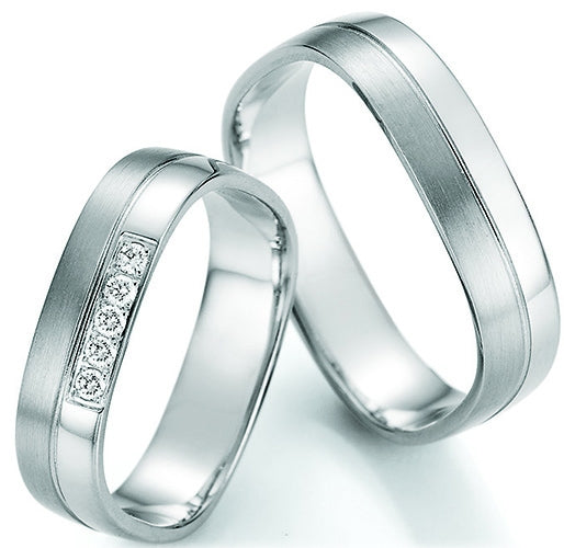 Nowotny Collection Ruesch Eheringe Honeymoon Solid 66/47150/050-66/47160/050