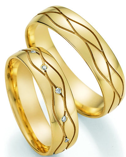 Nowotny Collection Ruesch Eheringe Honeymoon Solid 66/47170/055-66/47180/055