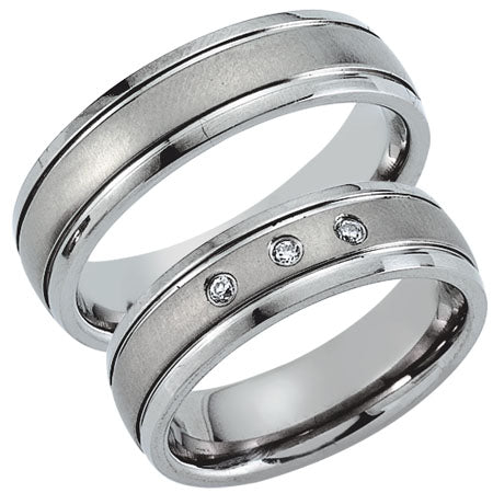 Produktbild: Schwarz 20027 Titan Trauringe/Eheringe