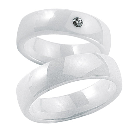 Produktbild: Schwarz Eheringe/Trauringe Keramik 20032