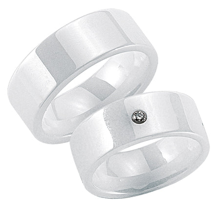 Produktbild: Schwarz Eheringe/Trauringe Keramik 20035