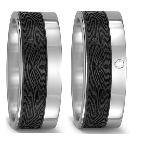 Produktbild: TitanFactory Eheringe 52460/000/002/2050-52460/000/000/2050