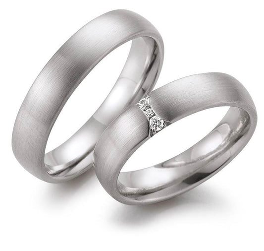 Gerstner Weißgold Trauringe 4/28413/5