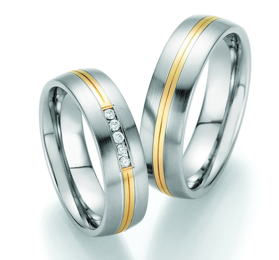 Produktbild: Collection Ruesch Edelstahl/Gold Nowotny 88/60030-88/60040