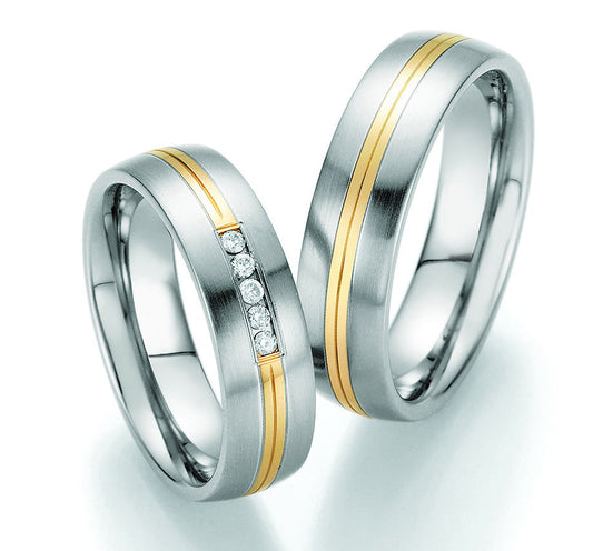 Produktbild: Collection Ruesch Edelstahl/Gold Nowotny 88/60030-88/60040