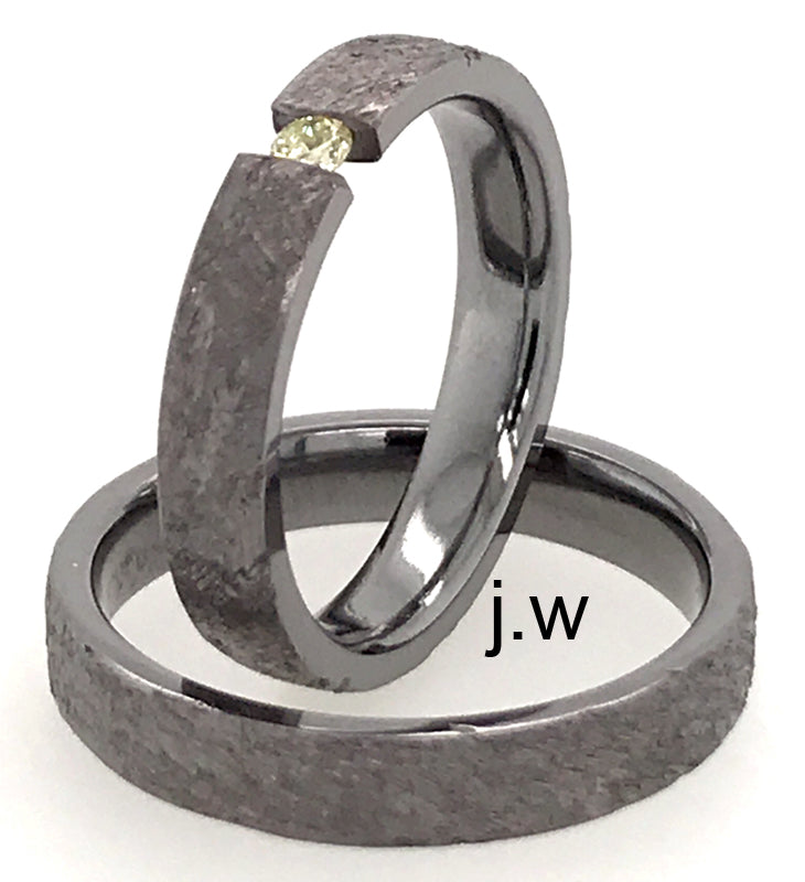 Produktbild: Tantalum Magic Tantal Eheringe 31071S-30071S