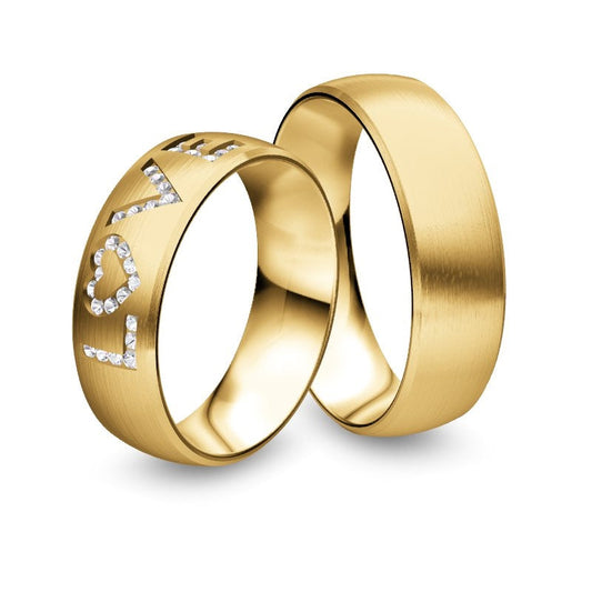 Nowotny Collection Ruesch Eheringe Hearts Love Infinity 66/38110-065-66/38120-065