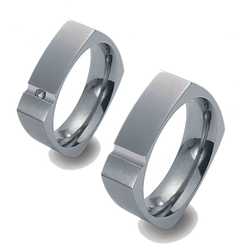 Produktbild: TitanFactory Eheringe 51389-51389B