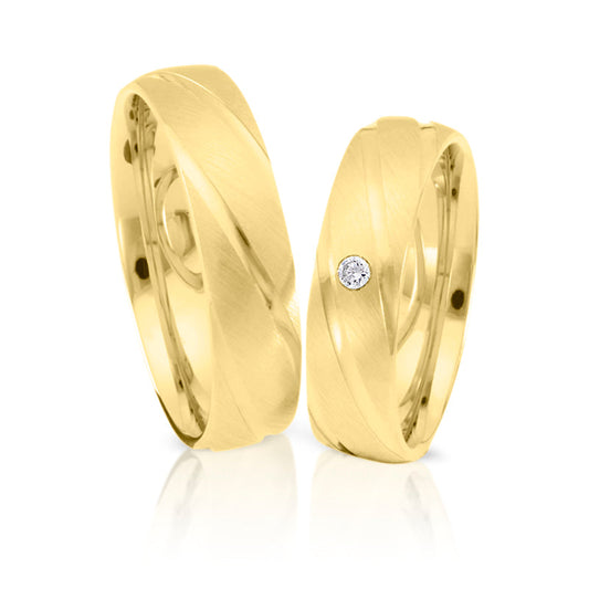 Herzog Trauringe/Eheringe Gelbgold 4130