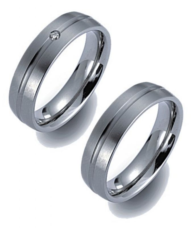 Produktbild: TitanFactory Trauringe/Eheringe 51421-51421B