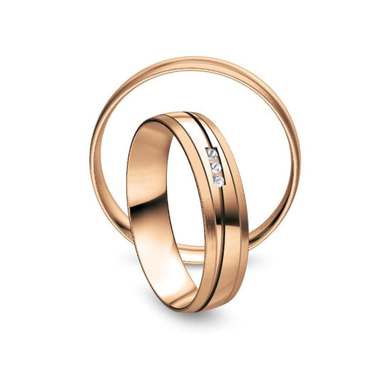 Nowotny Collection Ruesch Eheringe Honeymoon Pure V 66/43170/045-66/43180/045