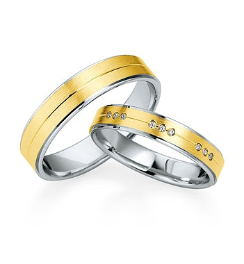 Saint Maurice Selection Bicolor Trauringe 49/84131-49/84132