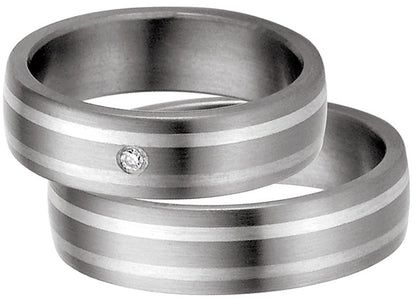 Rauschmayer Eheringe/Trauringe Titan Plus Bicolor 11-50532/10-50532