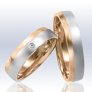 Rauschmayer Eheringe/Trauringe Elements AK 7 Bicolor 11-50384/10-50384