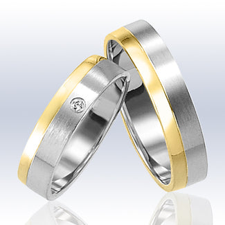 Rauschmayer Eheringe/Trauringe Elements AK 5 Bicolor 11-50446/10-50446