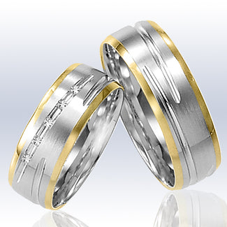 Rauschmayer Eheringe/Trauringe Elements AK 6 Bicolor 11-50535/10-50535