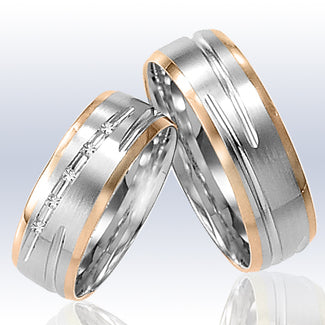 Rauschmayer Eheringe/Trauringe Elements AK 6 Bicolor 11-50535/10-50535