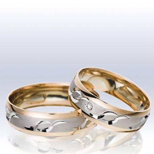 Rauschmayer Eheringe/Trauringe Elements AK 7 Bicolor 11-50538/10-50538