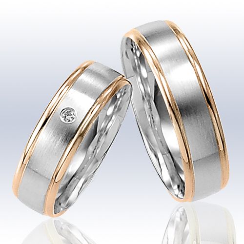 Rauschmayer Eheringe/Trauringe Elements AK 7 Bicolor 11-50542/10-50542