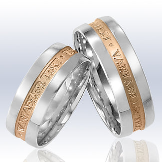 Rauschmayer Eheringe/Trauringe Elements AK 7 Bicolor 11-50560/10-50560