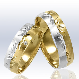 Rauschmayer Eheringe/Trauringe Elements AK 5 Bicolor 11-50587/10-50587