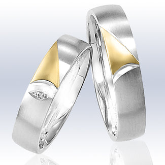 Rauschmayer Eheringe/Trauringe Elements AK 8 Bicolor 11-50607/10-50607