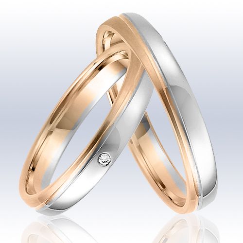 Rauschmayer Eheringe/Trauringe Elements 1 Bicolor (Elements Gold) 11-50823/10-50823