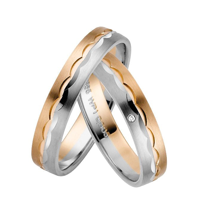 Rauschmayer Eheringe Bicolor 1150838-1050838