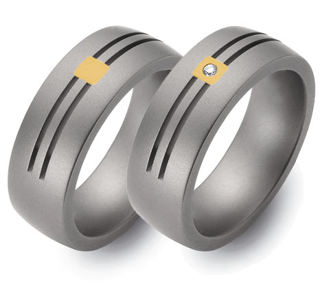 Produktbild: TitanFactory Eheringe 50868-50868B