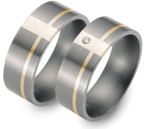 Produktbild: TitanFactory Trauringe/Eheringe 50934/001-50934B