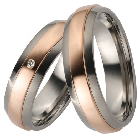 Rauschmayer Eheringe/Trauringe Together Bicolor 11-50996/10-50996