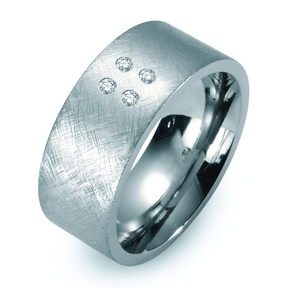 Produktbild: TitanFactory Verlobungs- Vorsteck- Solitärring 51037/001/004/1000