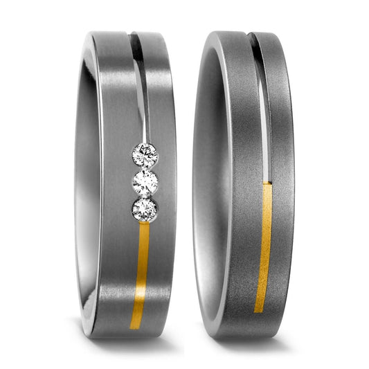 Produktbild: TitanFactory Eheringe/Trauringe Bicolor 51107/002/006/7201-50892/002/000/7201-5