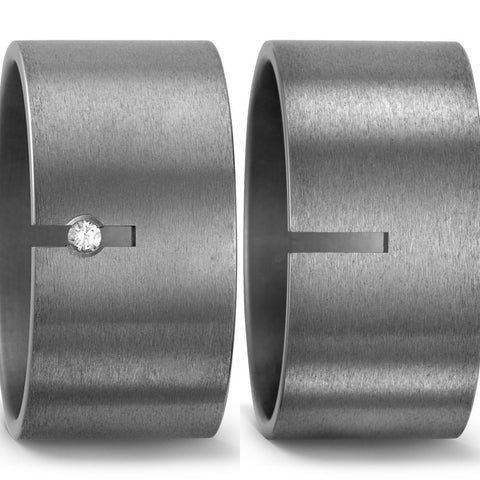 Produktbild: TitanFactory Titan Trauringe/Eheringe 51143/001/002/2000-51143/001/000/2000