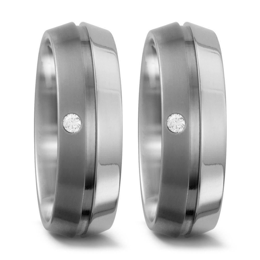 Produktbild: TitanFactory Titan Trauringe/Eheringe 51182/001/003/2000-51182/001/000/2000