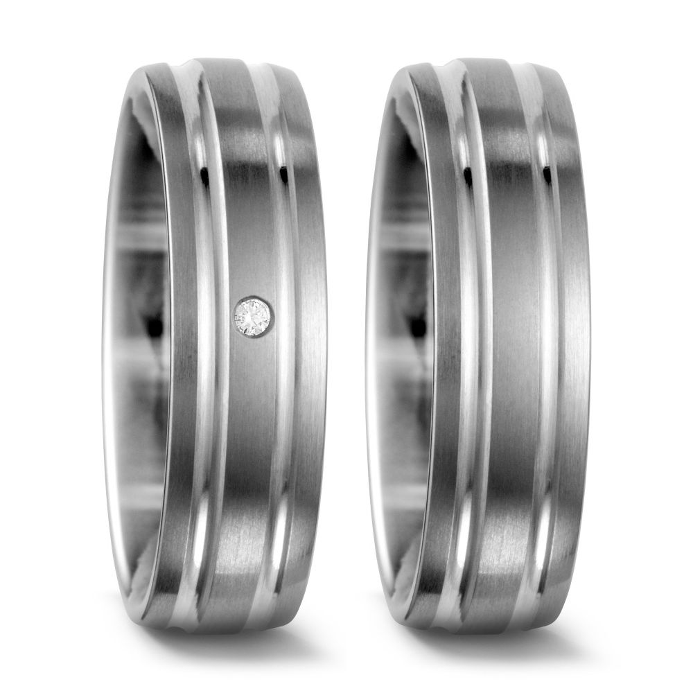 Produktbild: TitanFactory Titan Trauringe/Eheringe 51426/001/002/2000-51426/001/000/2000