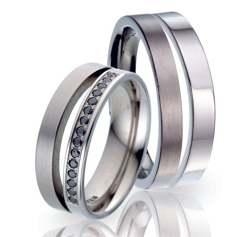 Produktbild: TitanFactory Trauringe/Eheringe 51678-51677