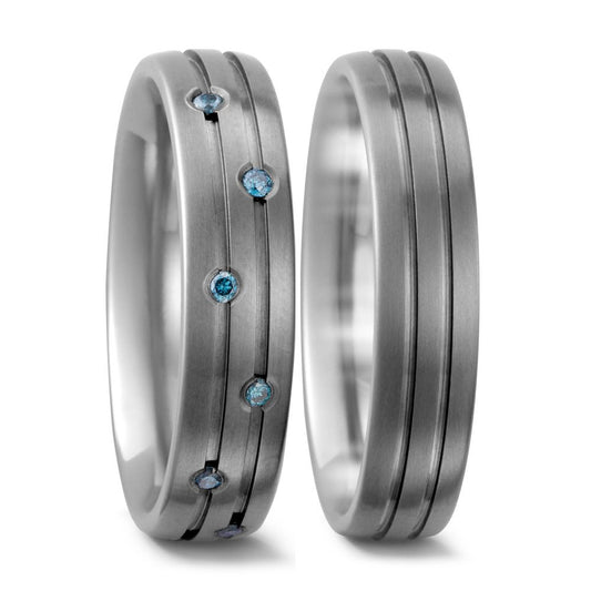 Produktbild: TitanFactory Titan Trauringe/Eheringe 51735/001/268/2000-51731/001/000/2000