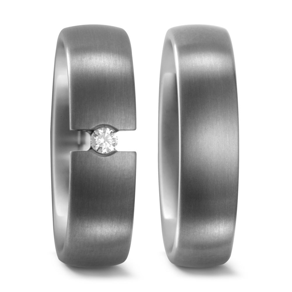 Produktbild: TitanFactory Titan Trauringe/Eheringe 51774/001/005/2000-51862/001/000/2000