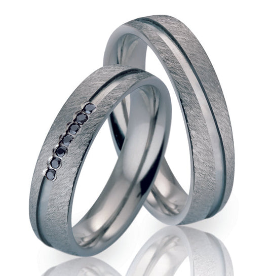 TitanFactory Trauringe/Eheringe 51923Black